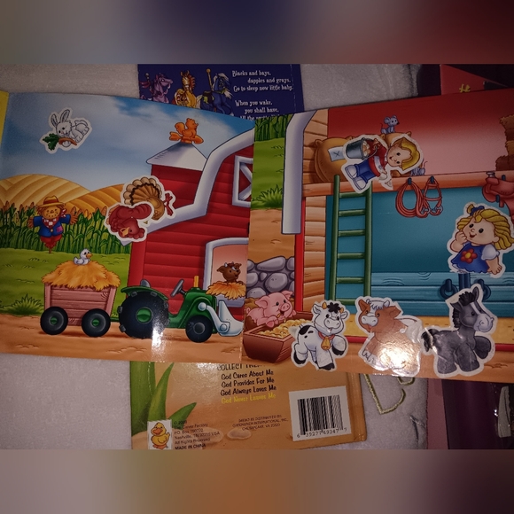 Fisher Price Sparkle Books Children's Books Lot of 3 Pre-owned - Picture 2 of 6